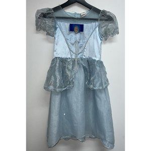 Disney Princess Cinderella Halloween Costume Dress Up Girls Size M 7 8 Blue